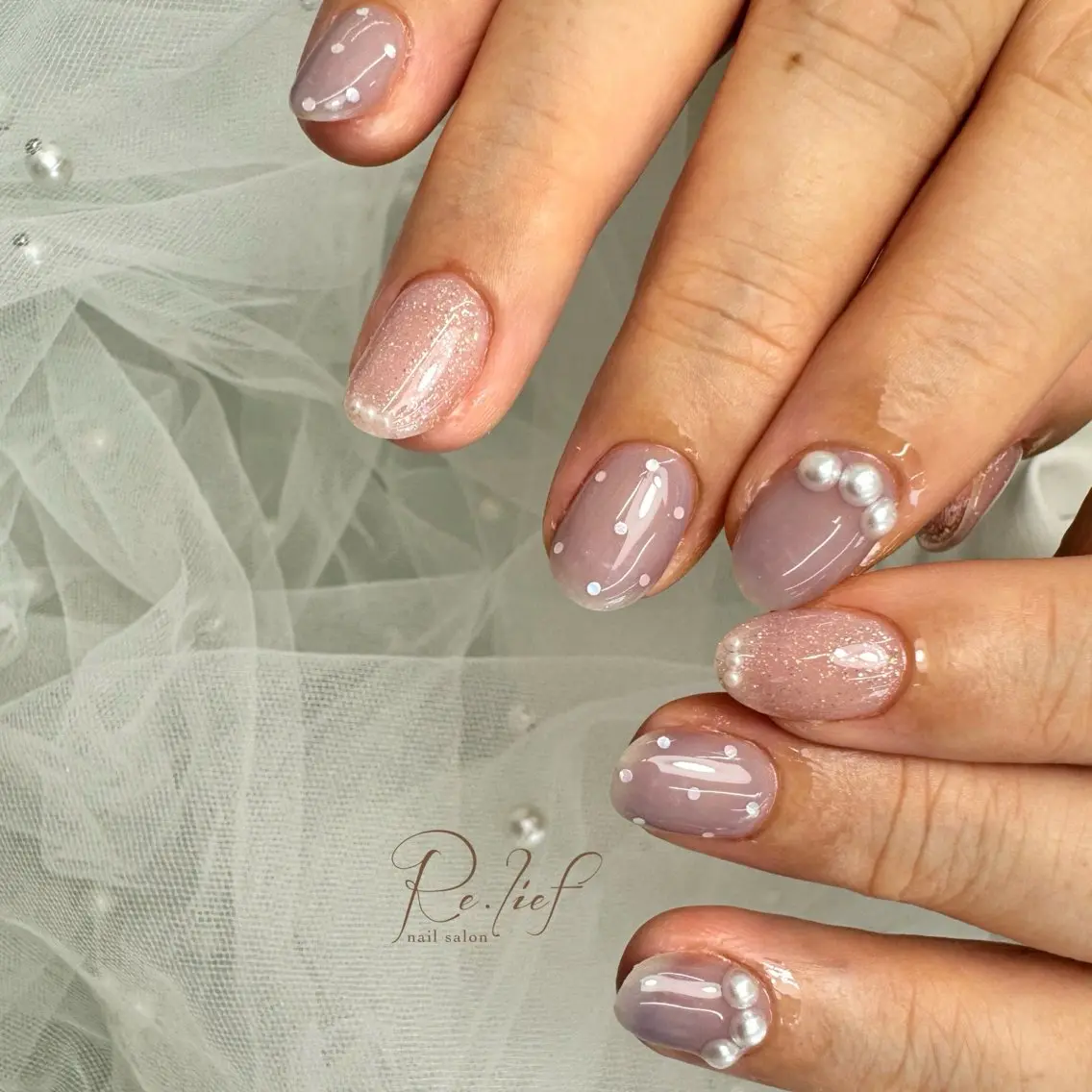 ネイル re.lief nailのネイルデザイン