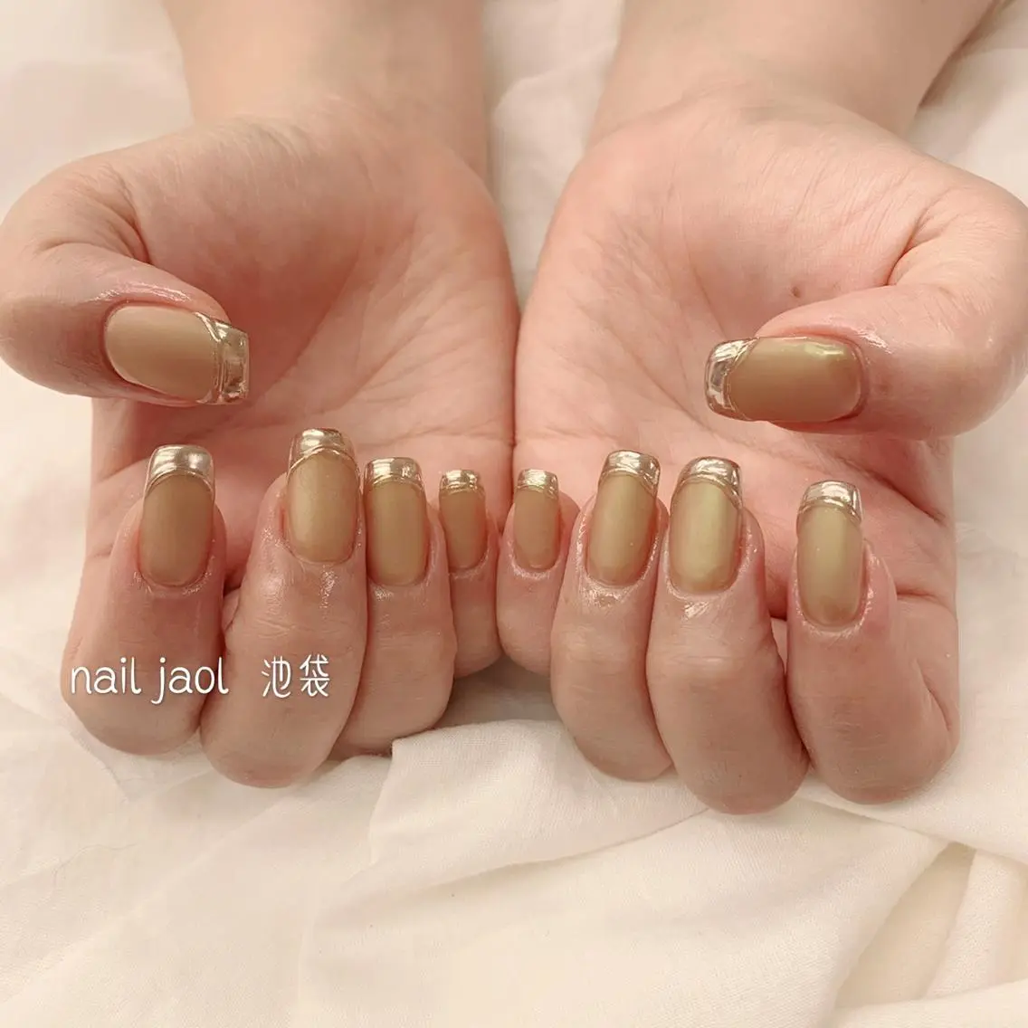 セミロング ネイルJaol 池袋のネイルデザイン