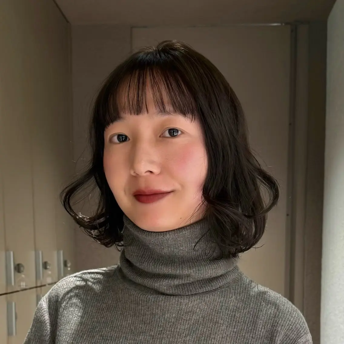 ショート カラー カット ヘアカラー トリートメント Akari暖色カラー /レイヤーカットのヘアスタイル