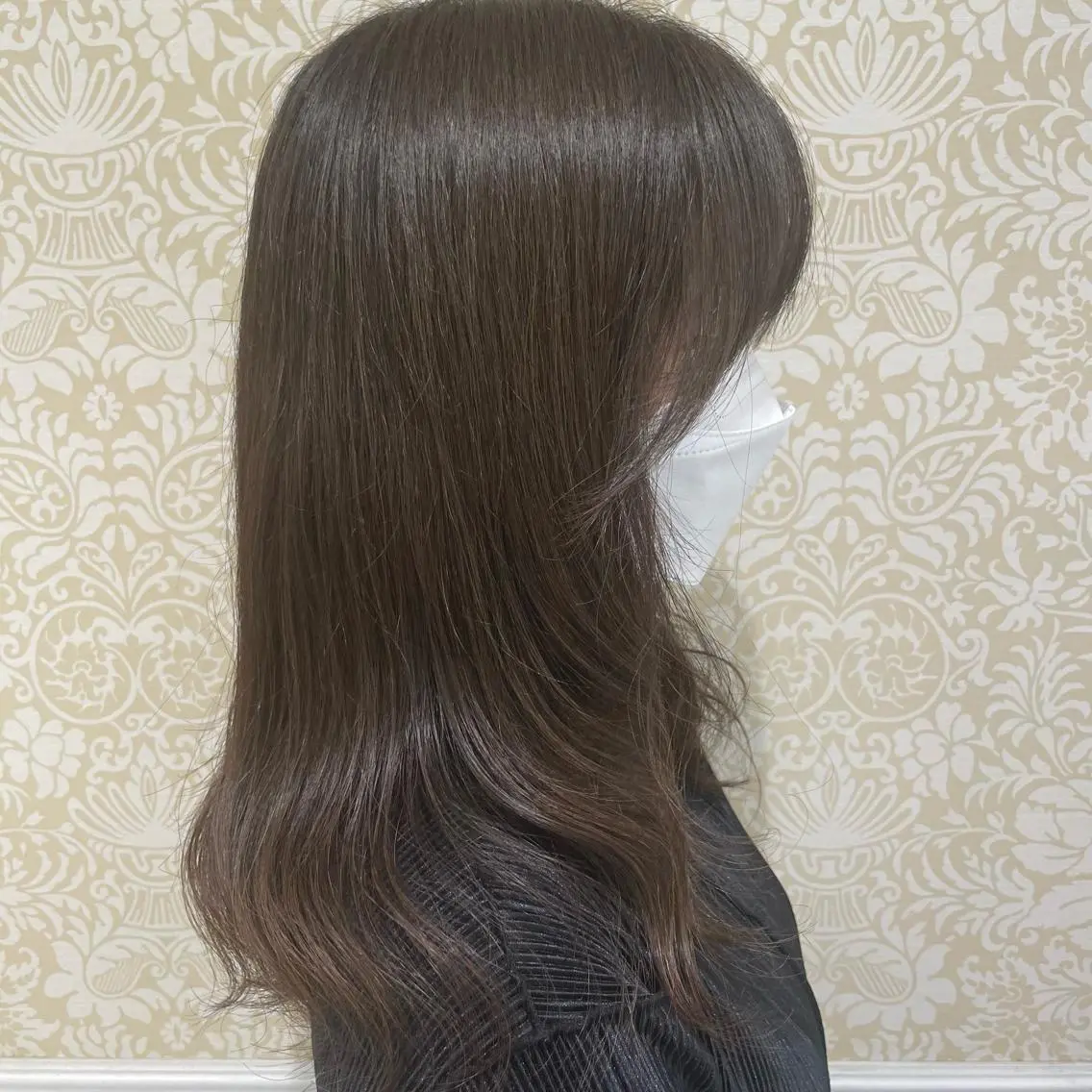 ロング パーマ カット パーマ トリートメント 髪質改善カラー💎 オオネヨシナリのヘアスタイル