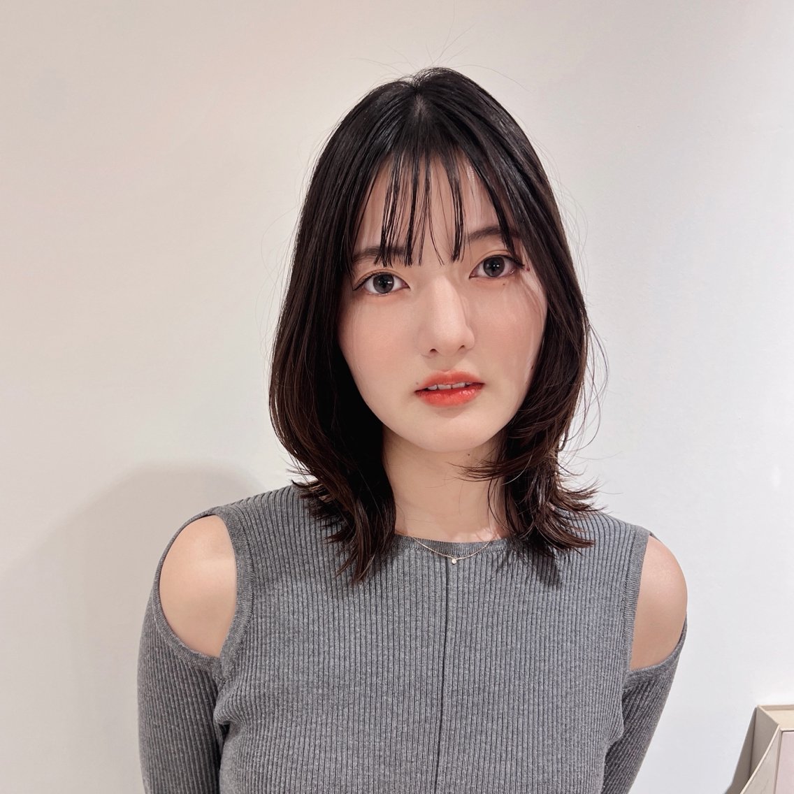 ミディアム カラー くびれヘア 伸ばしかけ レイヤーカット カット ヘアカラー トリートメント 🌼レイヤーカット |新宿|樽見琴里🌼のヘアスタイル