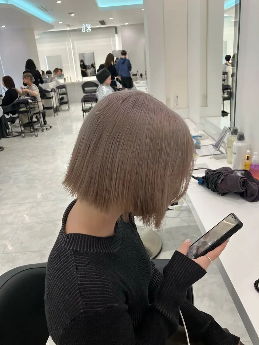 ロング カラー ヘアアレンジ ヘアカラー トリートメント 💓ブリーチ特化 透明感💓あい💓のヘアスタイル
