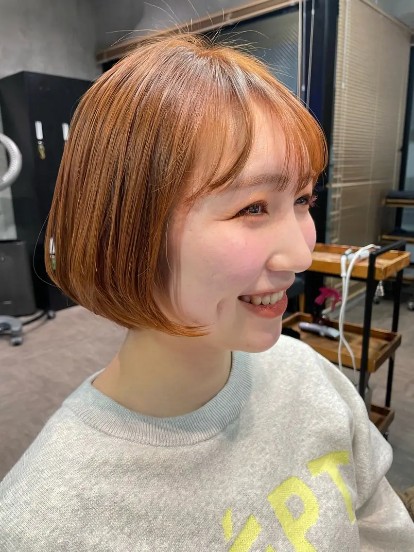 ショート PANOLA下北沢 中川夢菜のヘアスタイル