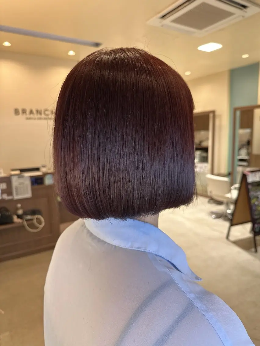 【新生活にオススメ☆】平日限定　カット＋髪質改善水光カラー☆の写真
