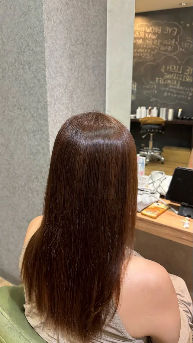 ロング ヘアカラー Blossom東中野 カレン💐🤍のヘアスタイル