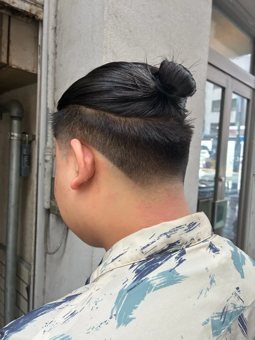セミロング カット 佐古 達平のヘアスタイル