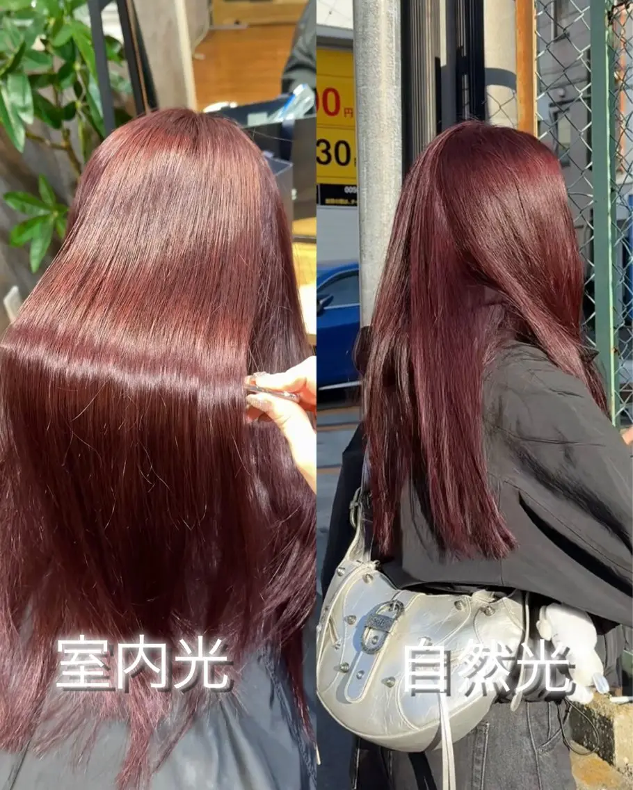 ロング カット ヘアカラー トリートメント ヘアセット cocoa船橋🦄 chinamiのヘアスタイル