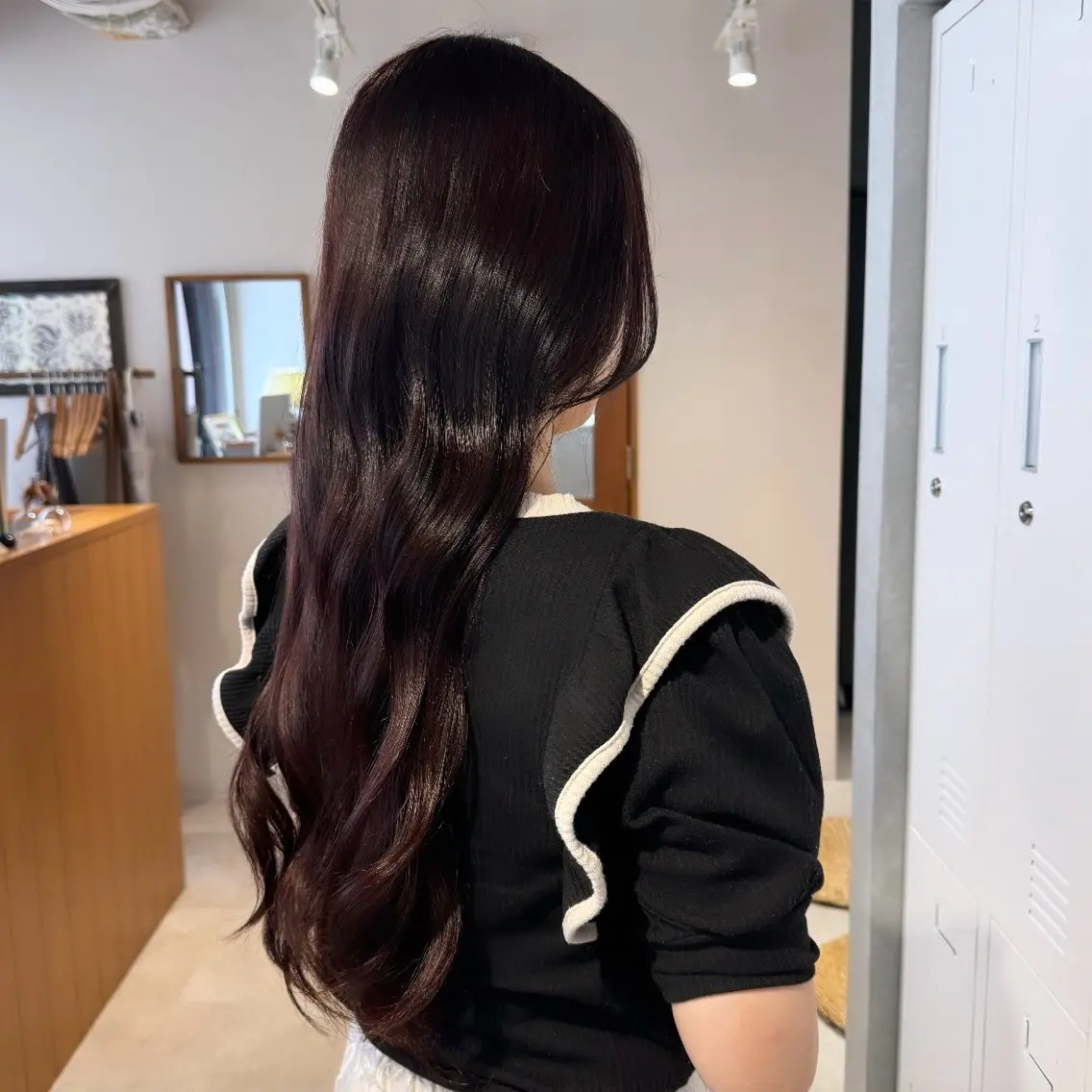 カラー カット ヘアカラー トリートメント 優梨💞 /透明感カラーのヘアスタイル