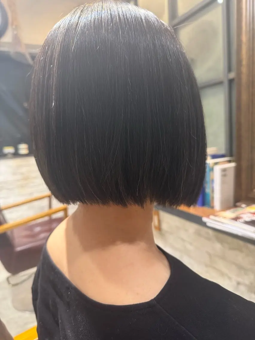 ショート カラー ボブ トリートメント Calenda/ パーソナル美髪サロンのヘアスタイル