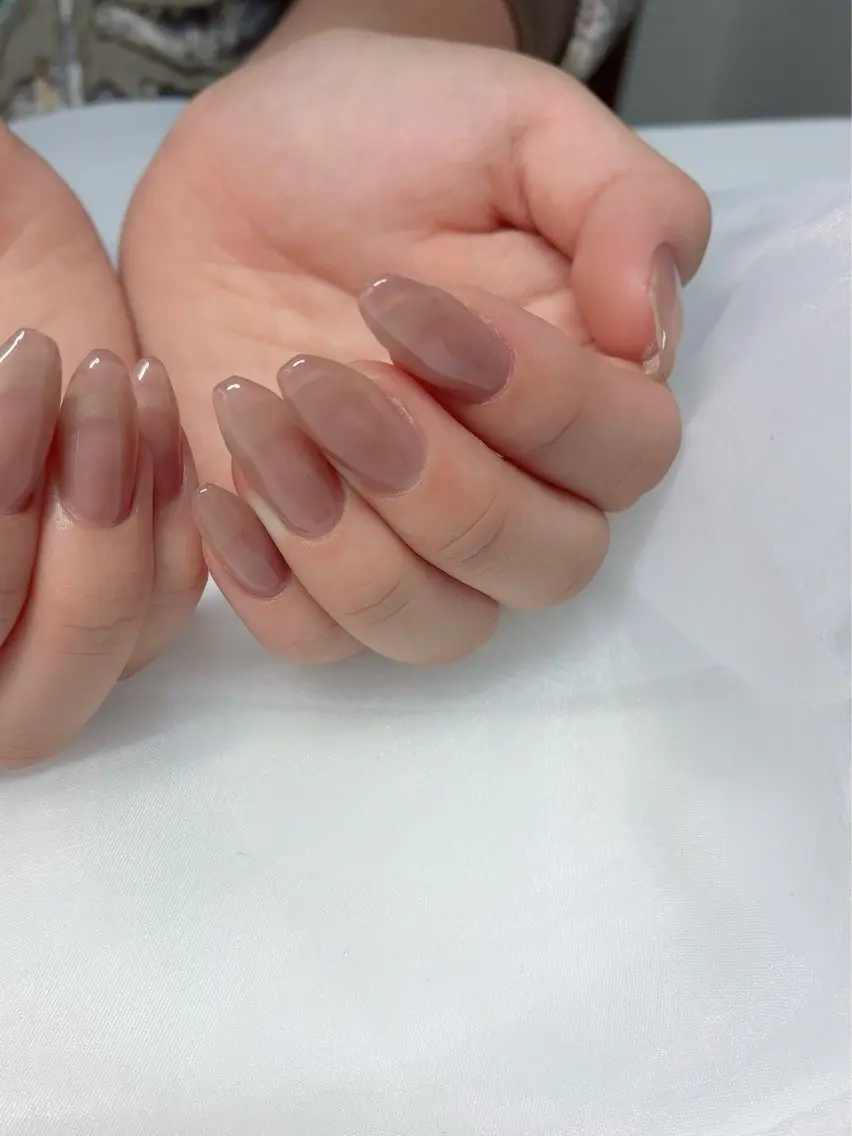 オフ込み無料【ハンドワンカラー】透明感あるカラー🌼の写真