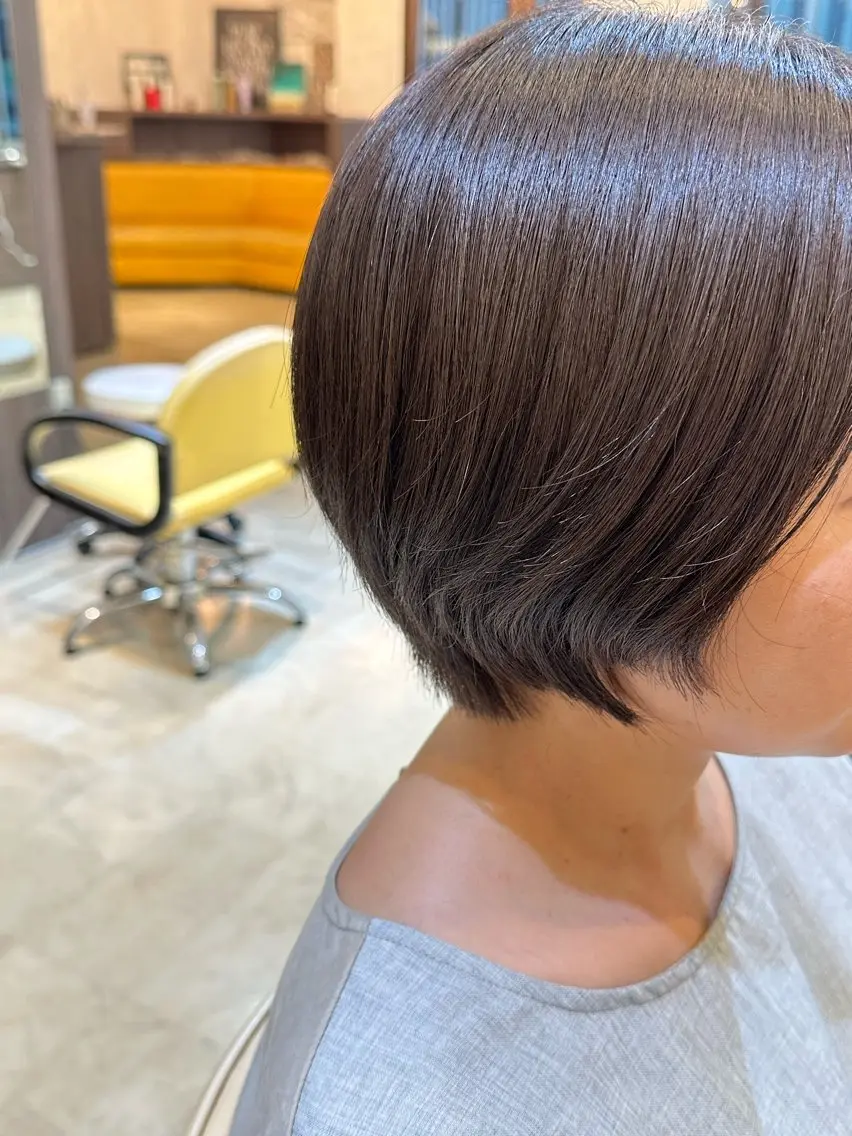 ショート 鍋倉 りえのヘアスタイル