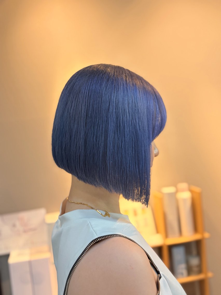 ショート カット ヘアカラー レイヤー/透けカラー ✨KANAのヘアスタイル