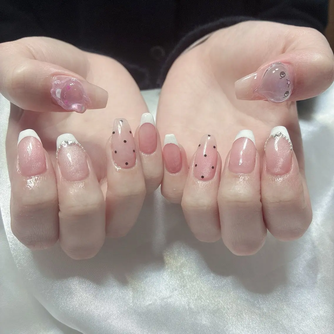 ネイル 持ち込み ハンドネイル フットネイル Adite nailのネイルデザイン