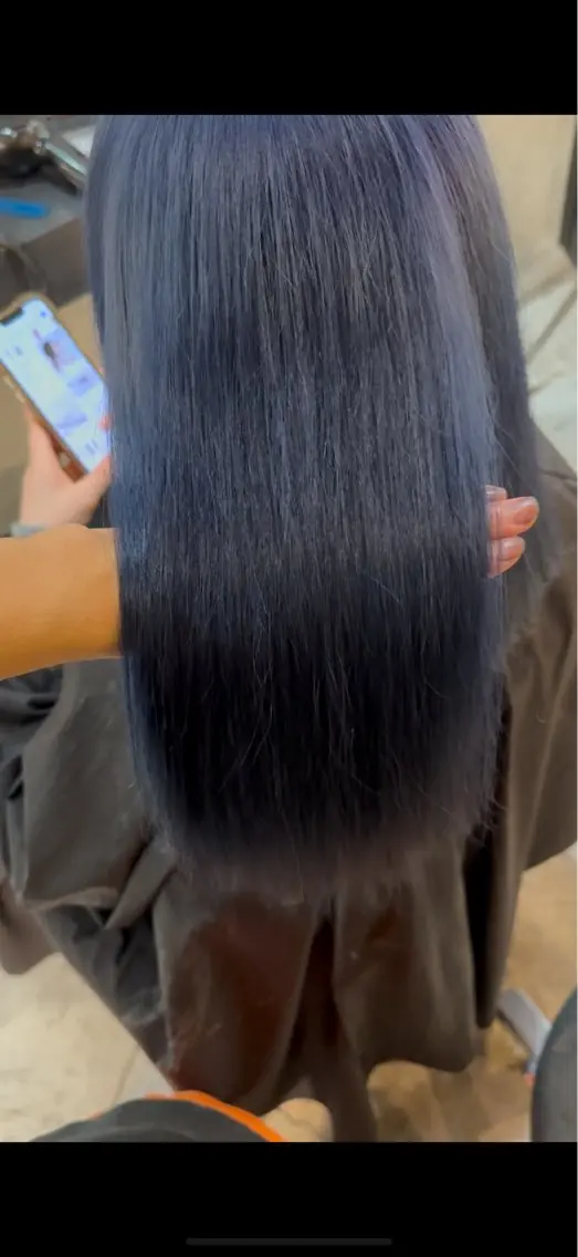 カラー ブルーカラー ヘアカラー 🌈レイヤーカット/ ハイトーン🌈タクマのヘアスタイル