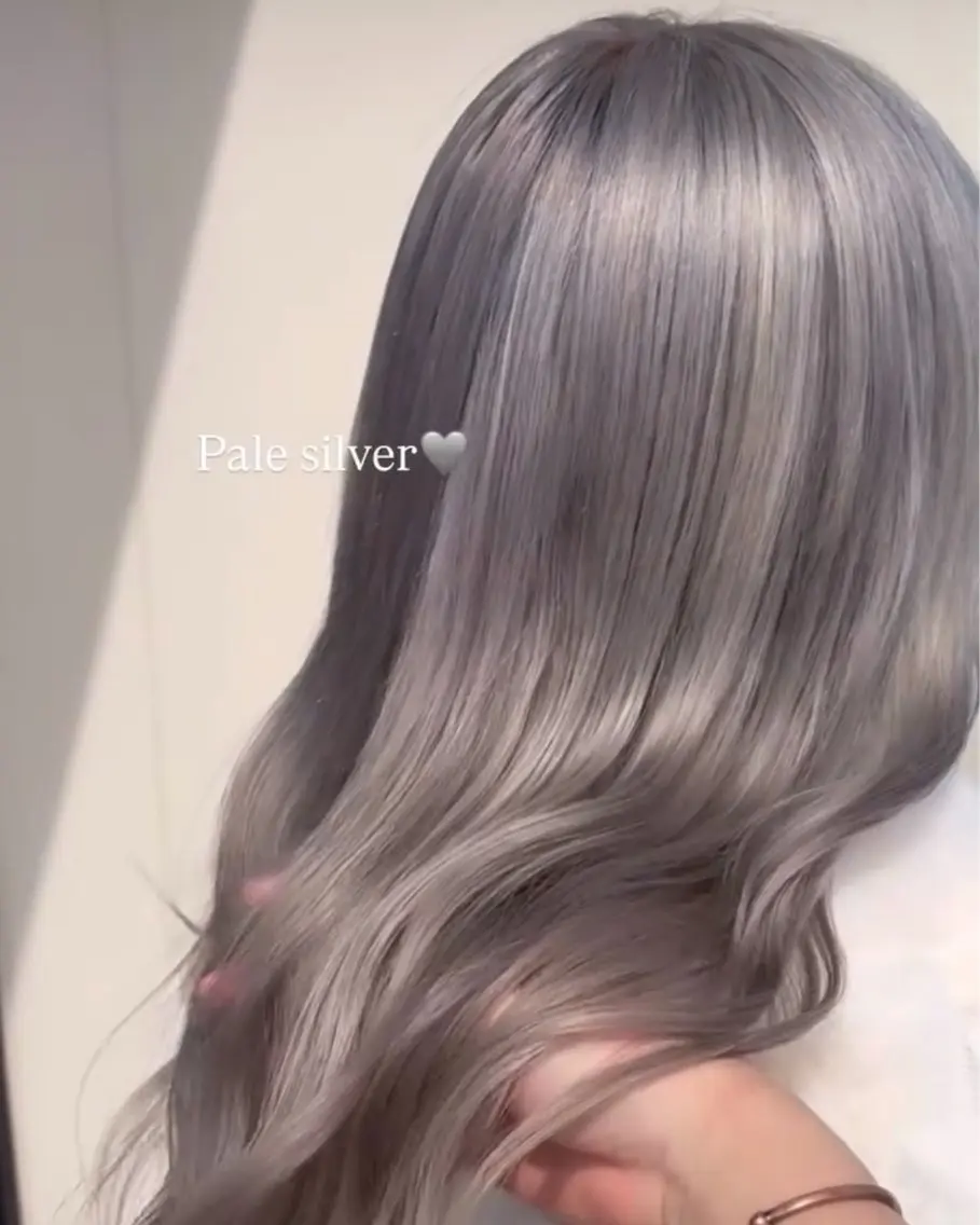 ロング カラー ヘアカラー ハイトーン、カラー 特化⟡.·すわ☁️のヘアスタイル