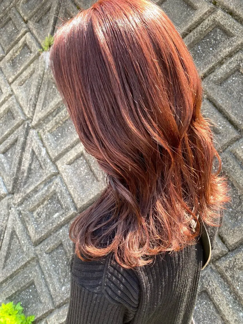 カット+ヘアカラーの写真