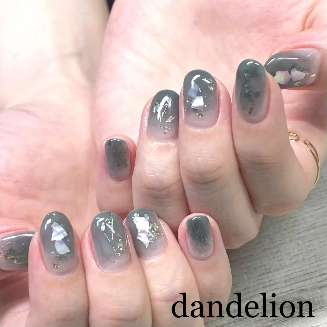 ネイル ハンドネイル ハンドケア dandelion ダンデライオンのネイルデザイン