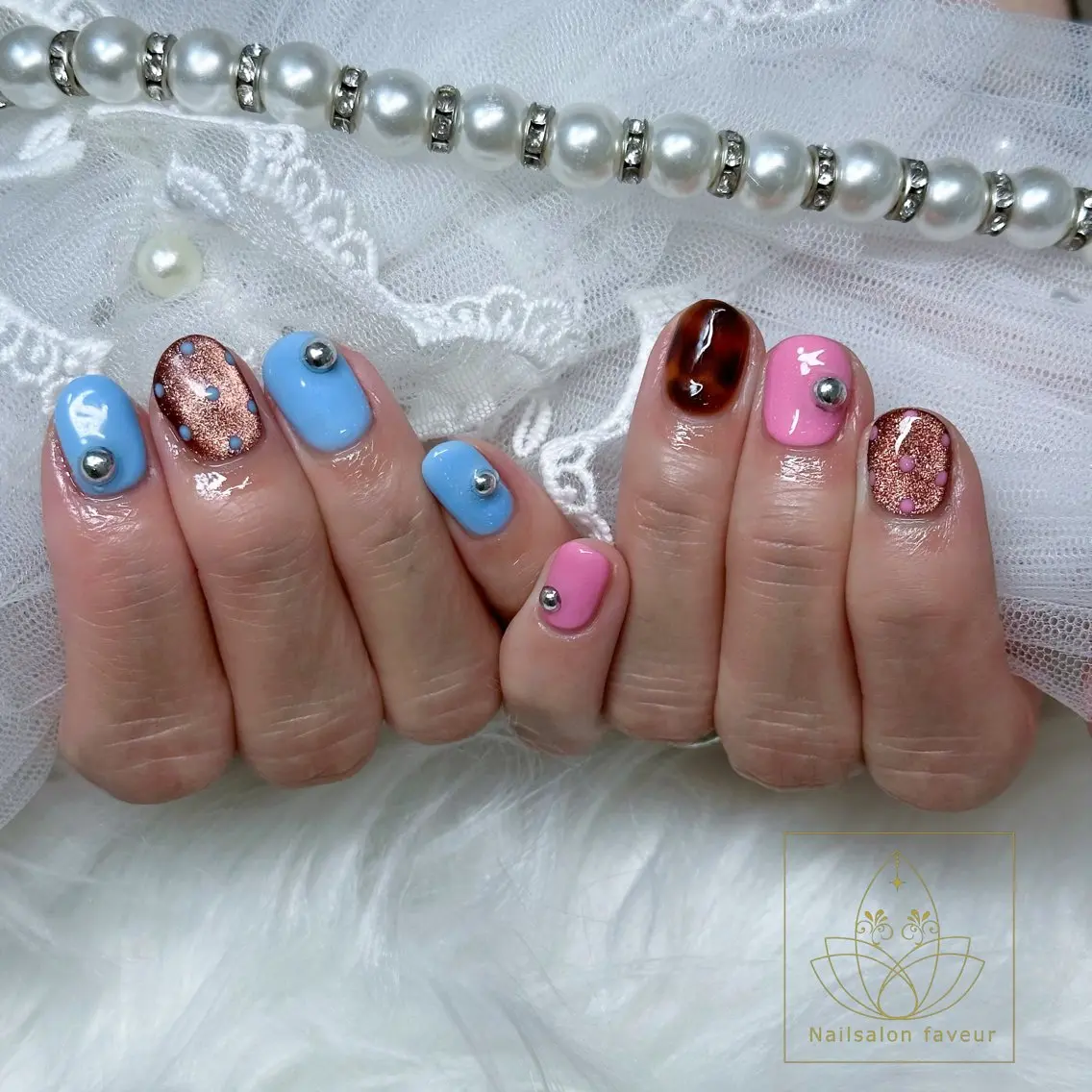 ネイル ハンドネイル Nailsalon faveurのネイルデザイン