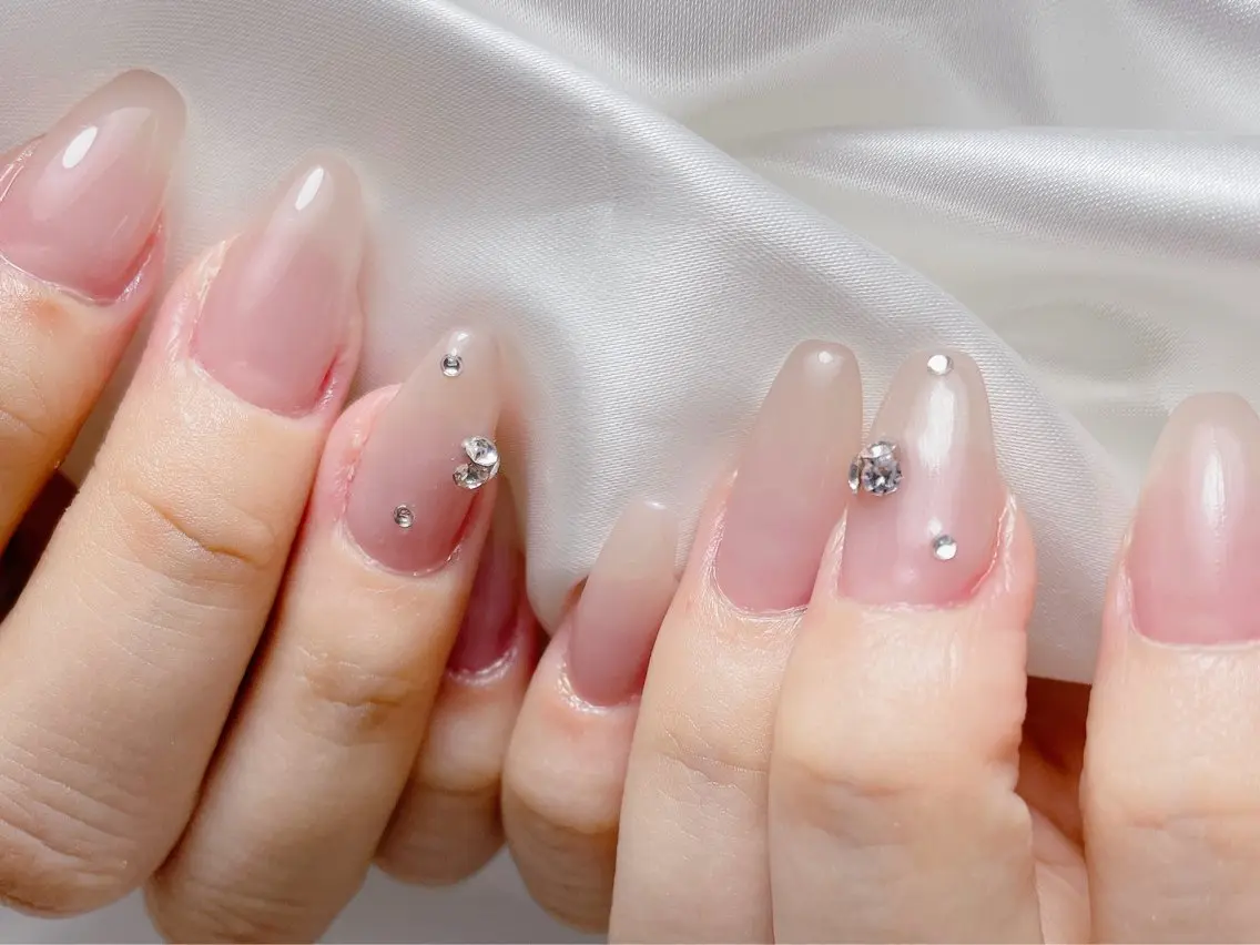 ネイル ストーンネイル ハンドネイル M nailのネイルデザイン