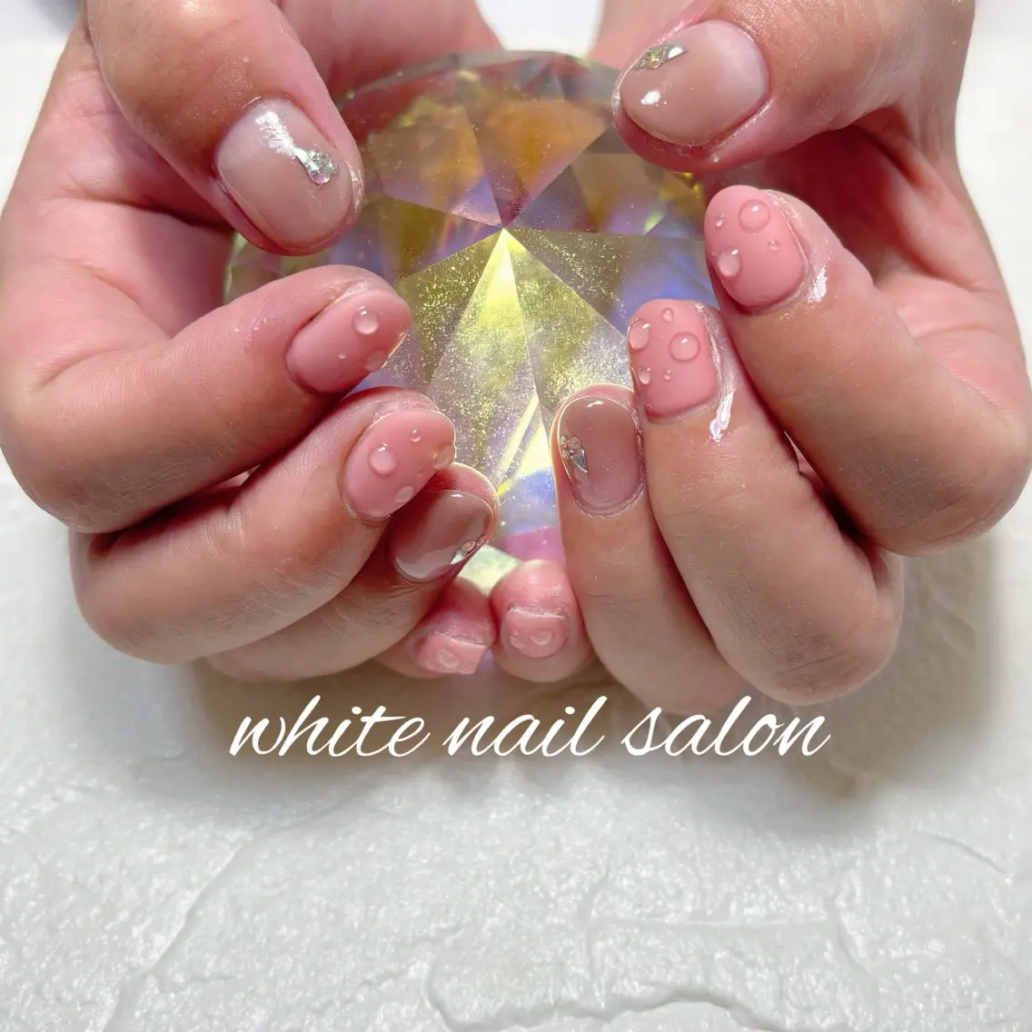 ネイル フットネイル ハンドネイル white nail salonのネイルデザイン
