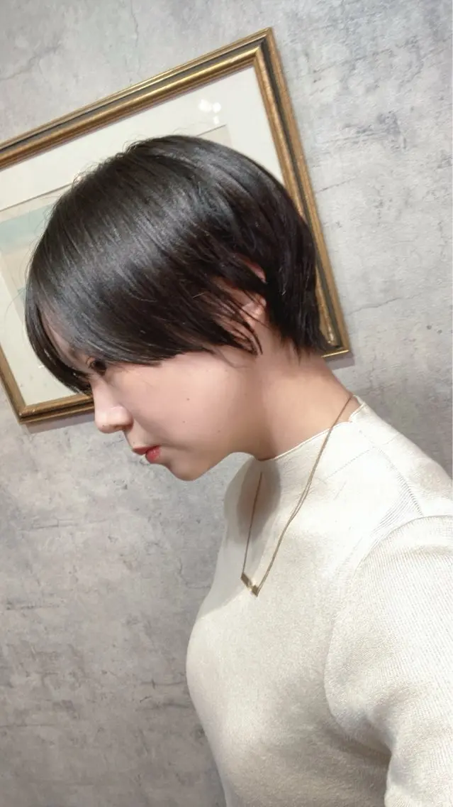 ショート ショートヘア カット ヘアカラー トリートメント vato バトのヘアスタイル
