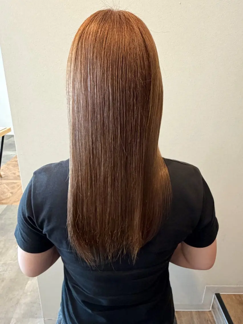 セミロング カラー カノエ博多ミスト / 寺原聡太のヘアスタイル