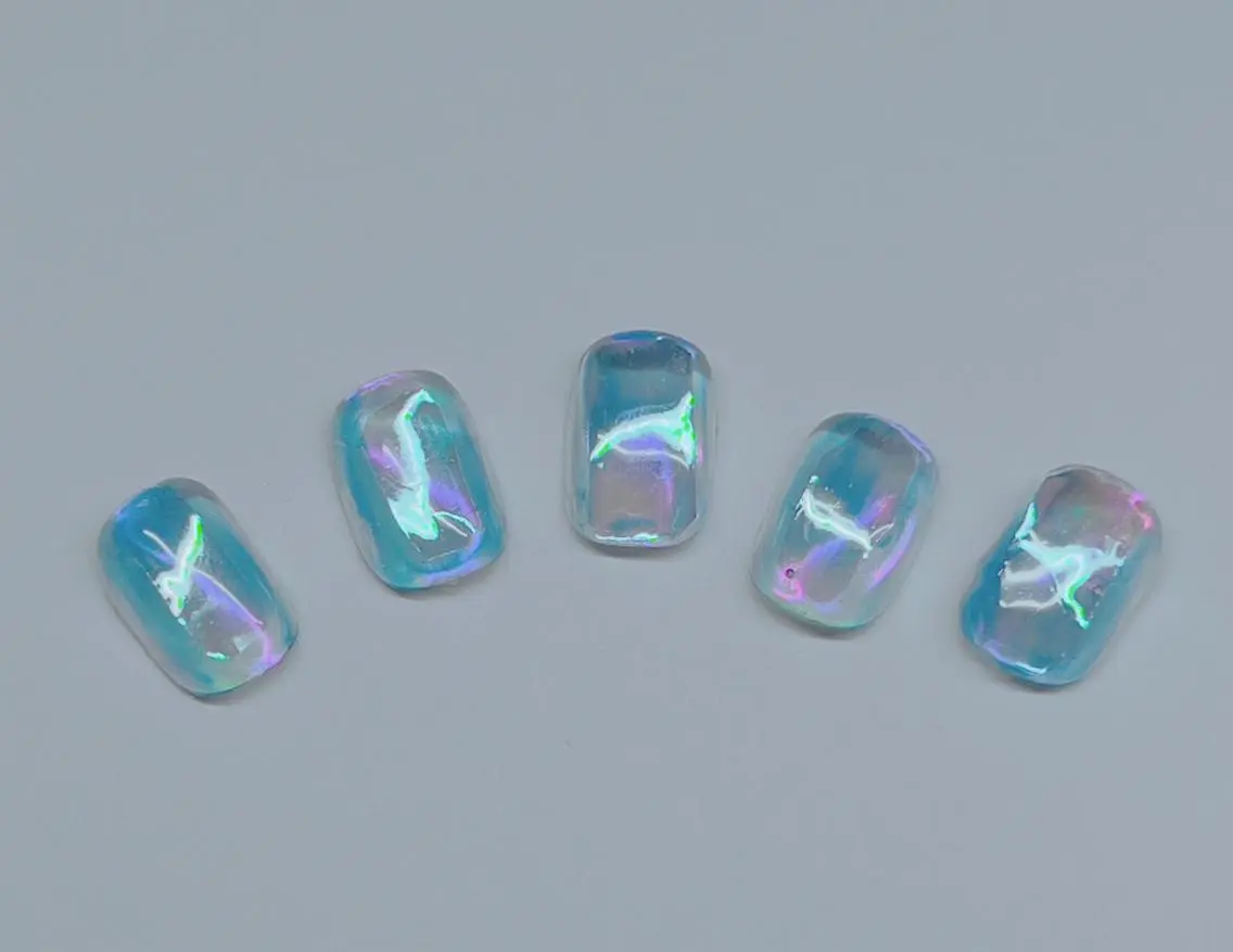 ネイル 氷ネイル・うるうるネイル lucky nail 歌舞伎町のネイルデザイン