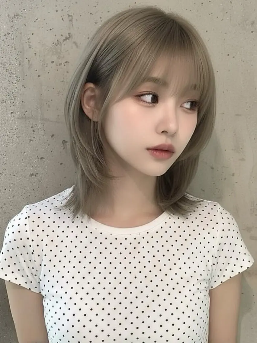 ミディアム カットモデル募集中 新潟万代/ 蒼太朗のヘアスタイル