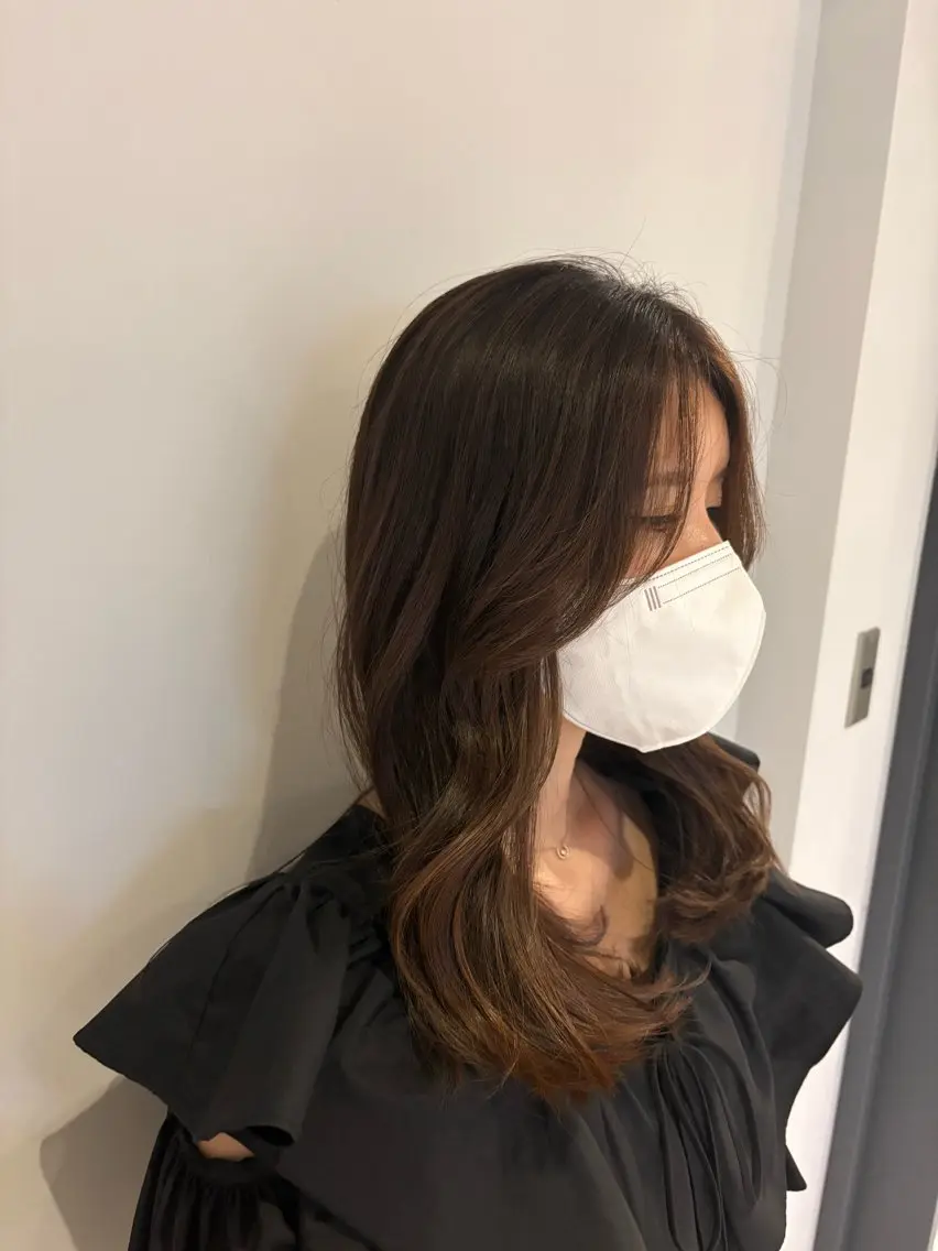 ロング ラフィス/大阪/梅田 /縮毛矯正/そなのヘアスタイル