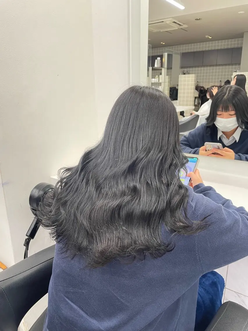 ロング ヘアアレンジ 🫧ハイトーン/ 髪質改善/ヒナタ🫧のヘアスタイル