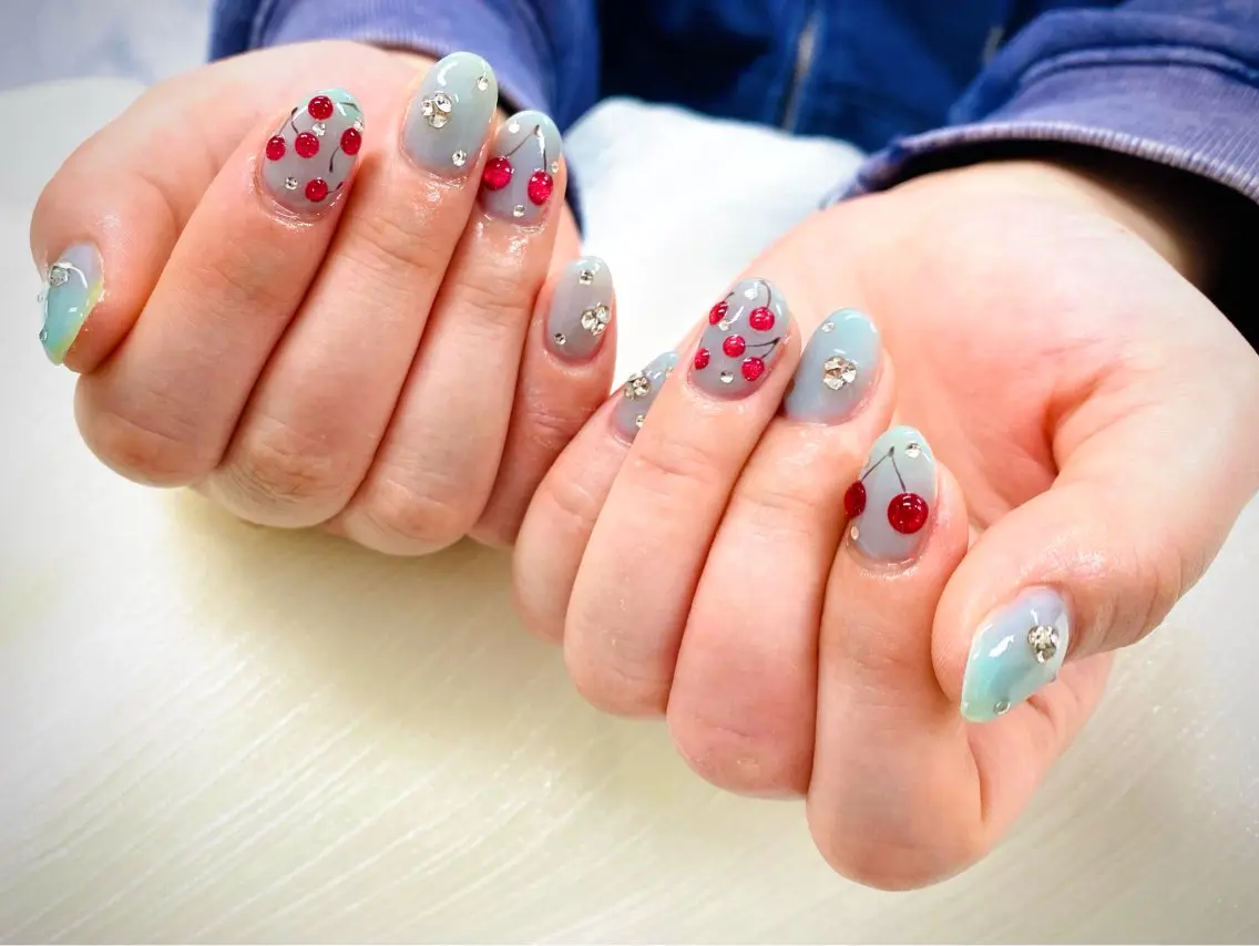 ネイル ハンドネイル Nailsalon enju新大阪店のネイルデザイン