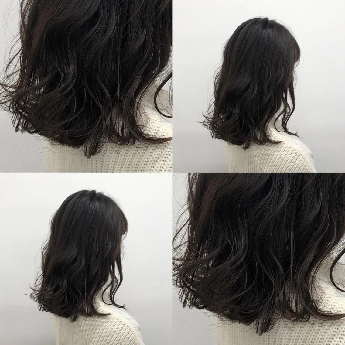 ミディアム カラー パーマ ヘアアレンジ メンズ キッズ 上品＆韓国風 🥀海心🥀のヘアスタイル