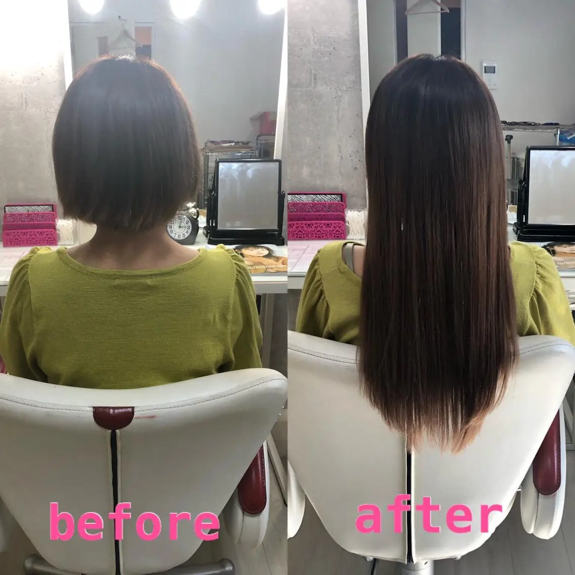 ロング エクステ 🌸ドレスアップ 心斎橋店🌸のヘアスタイル