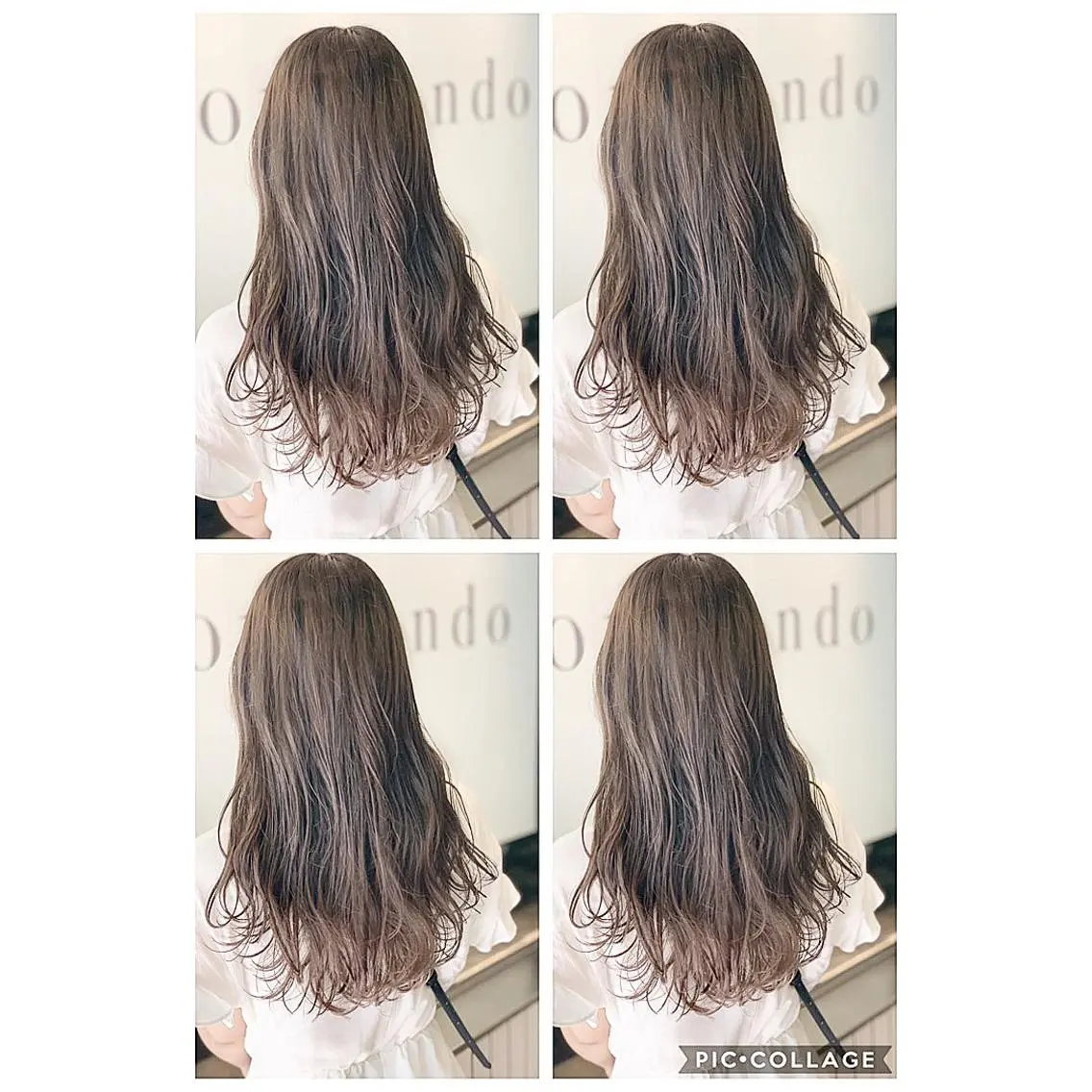 ロング 元重 宣博のヘアスタイル