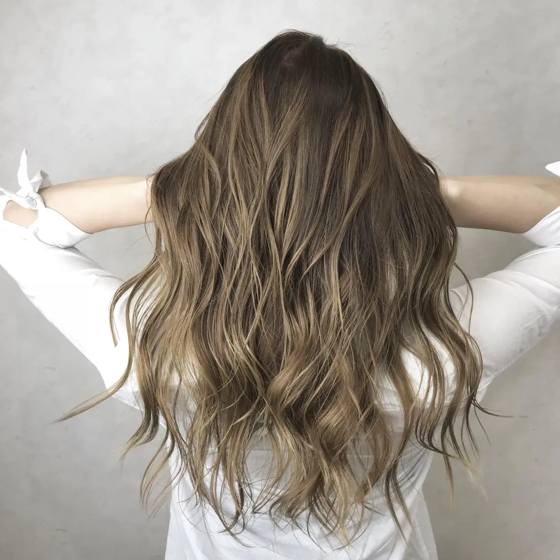 ロング カラー LUSTRE クロサワのヘアスタイル