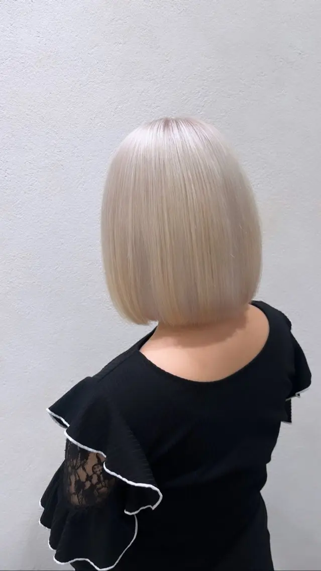カラー ヘアカラー トリートメント 🤍 momoka🤍のヘアスタイル