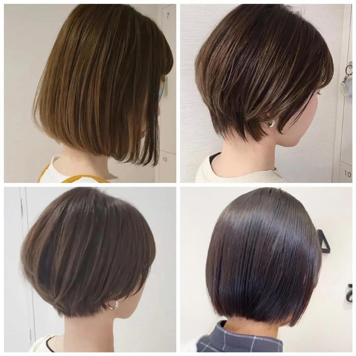 ショート ボブ ショートヘア 小顔カット トリートメント ☘️お悩み解決☘️ 岡部恒輝のヘアスタイル