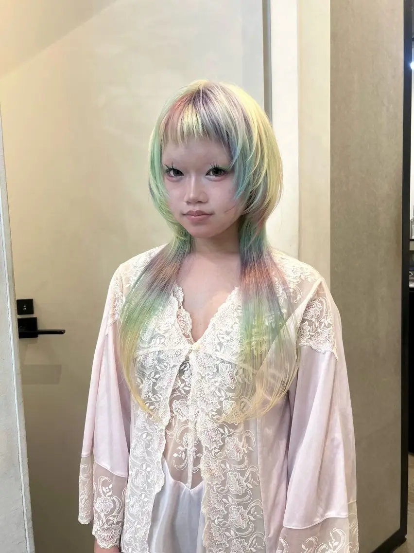 ロング カラー レイヤーカット♡ のぐちまおのヘアスタイル