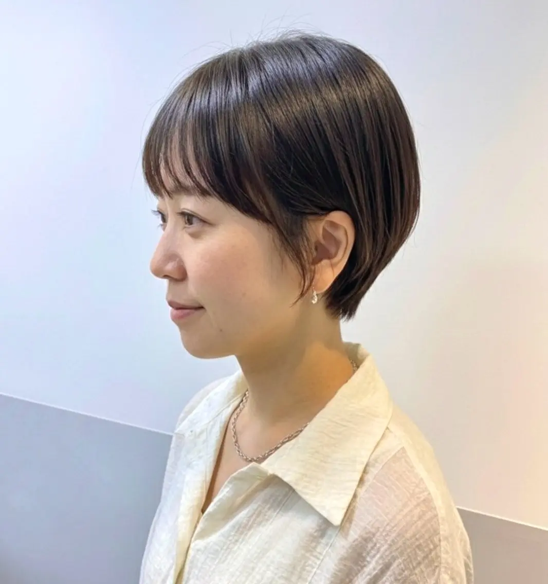 ショート 小顔カット カット ヘアカラー トリートメント ヘッドスパ 小林 佳祐のヘアスタイル