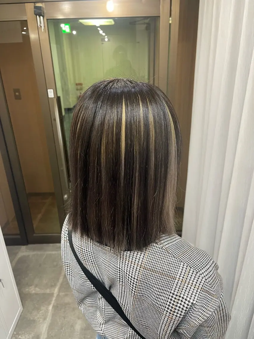 ショート カラー ブリーチ ケアブリーチ デザインカラー ダブルカラー 髪質改善 ヘアカラー トリートメント ダブルカラー/ 髪質改善💎安藤のヘアスタイル