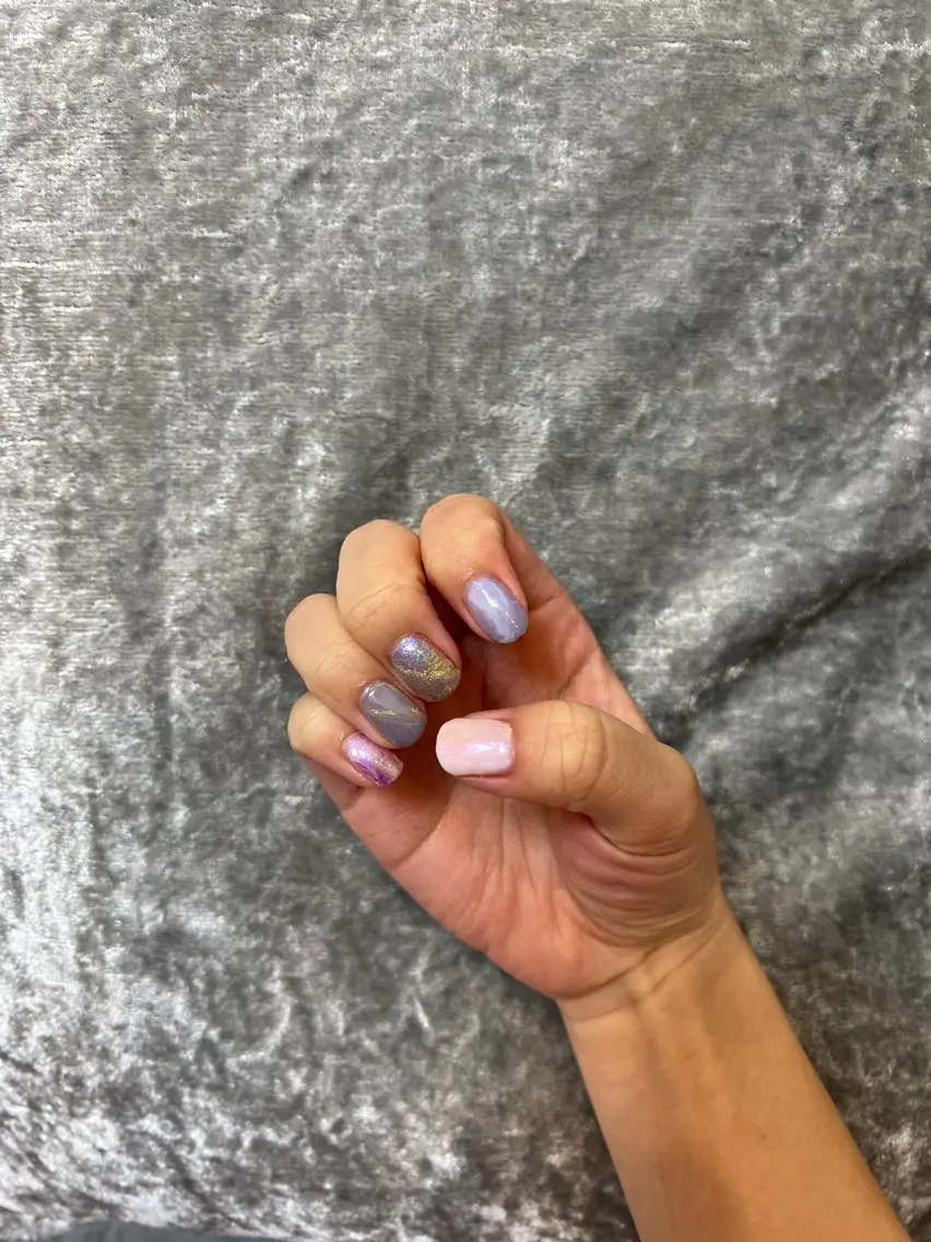 ネイル ニュアンスネイル ピンク 【池袋】nuts nail なつみのネイルデザイン