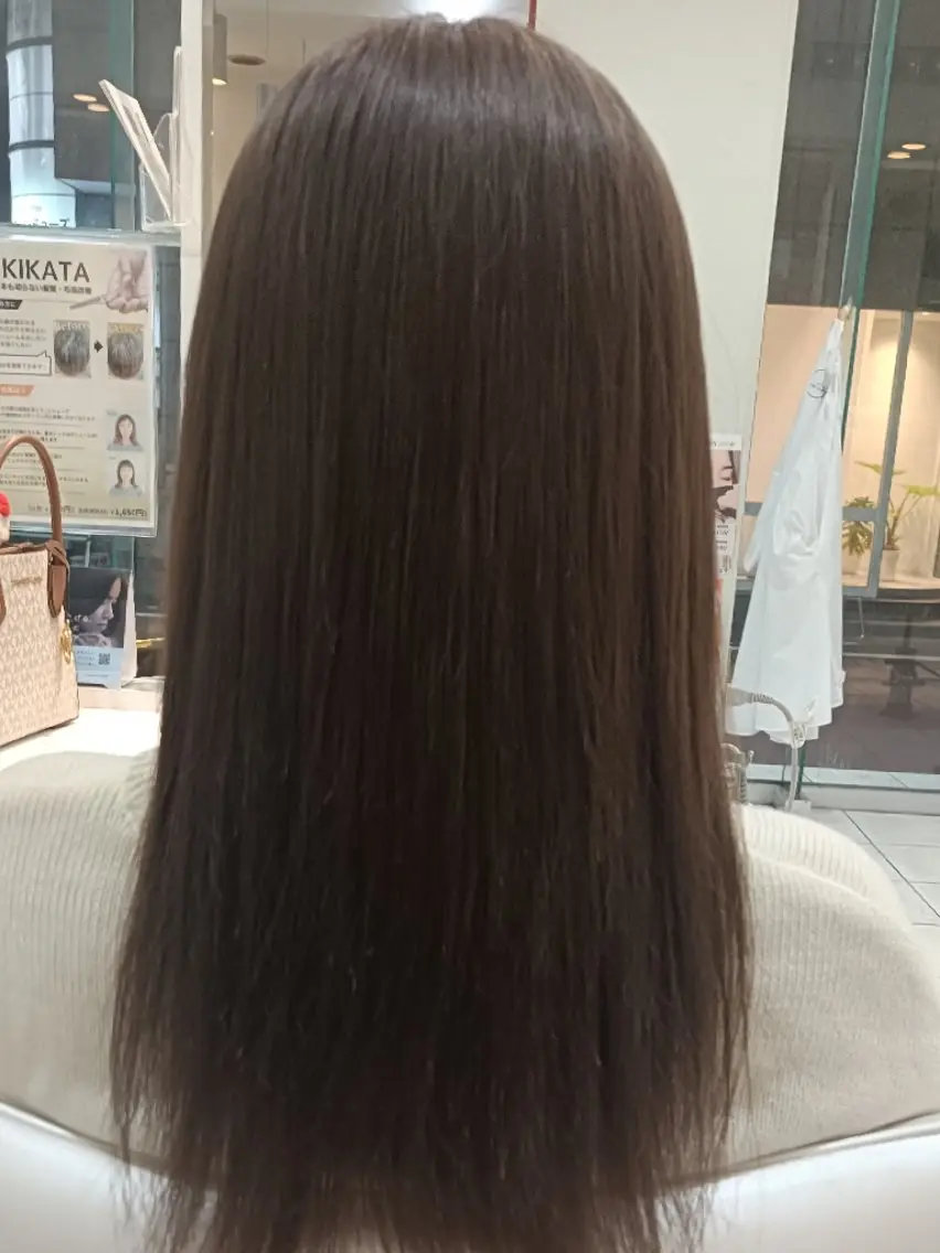 ロング ヘアカラー 透明感カラー×美眉 🎀みゆう🎀のヘアスタイル