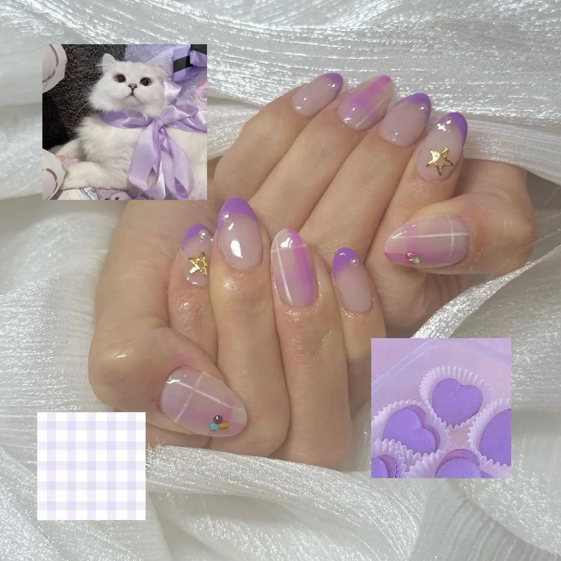 ネイル フレンチネイル ハンドネイル やなじ 🦊🦋のネイルデザイン