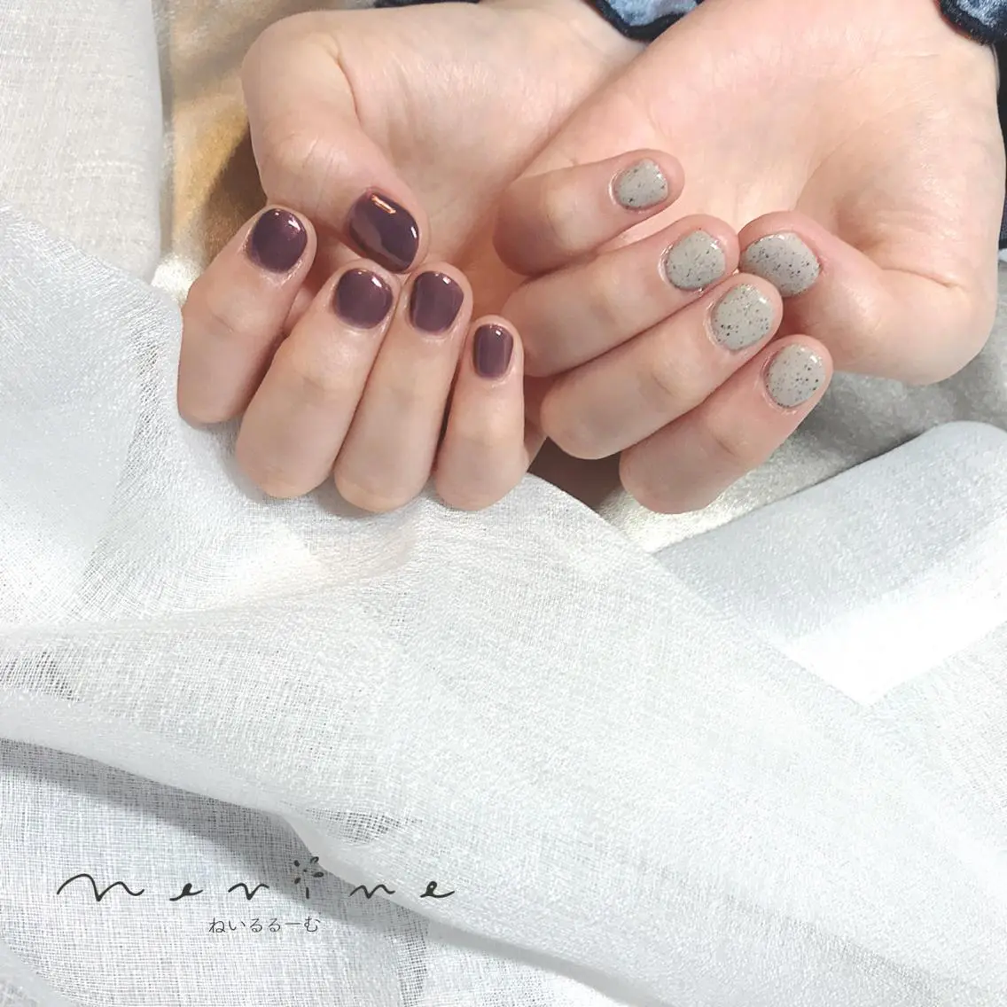 ネイル オーロラネイル NAILST Naomiのネイルデザイン