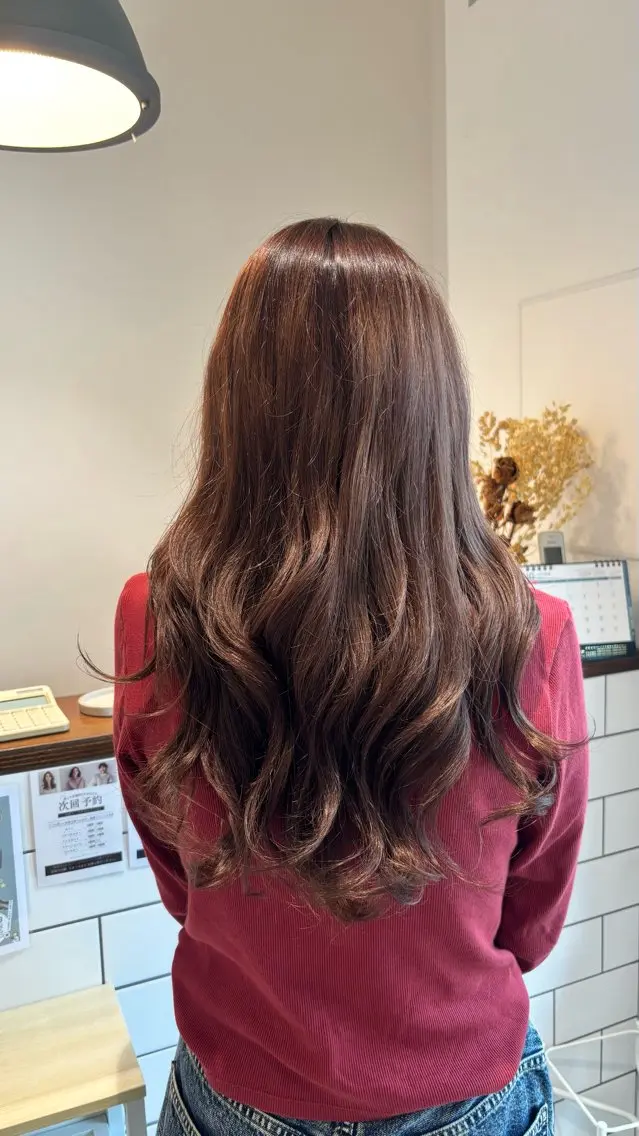 ロング ヘアアレンジ ⠀ ゆづきのヘアスタイル