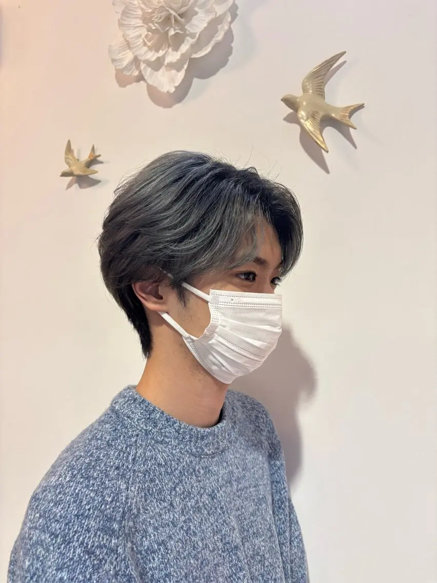 メンズ 刈り上げ キクチ アミのヘアスタイル