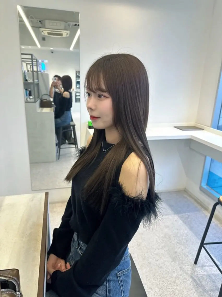 ロング カラー 透明感カラー 中 海斗のヘアスタイル