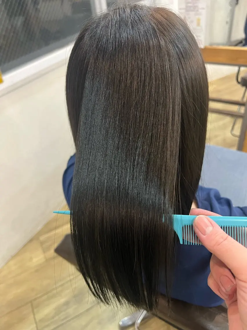 【パサつき、ダメージ気になる方に💖】💚SUBLIMIC髪質改善トリートメント➕ブロー💚の写真