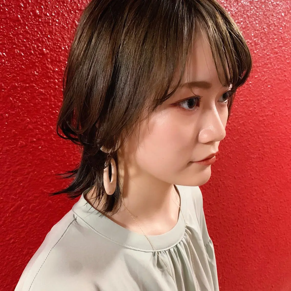 ショート カラー 中川 竜誠のヘアスタイル
