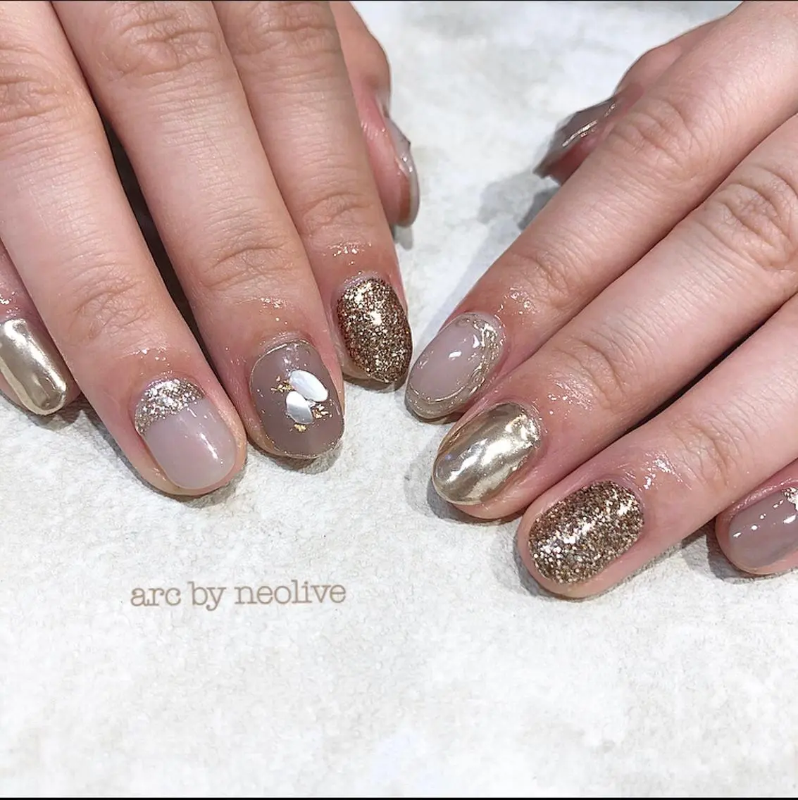 ネイル ニュアンスネイル rina eye&nailのマツエク・マツパデザイン